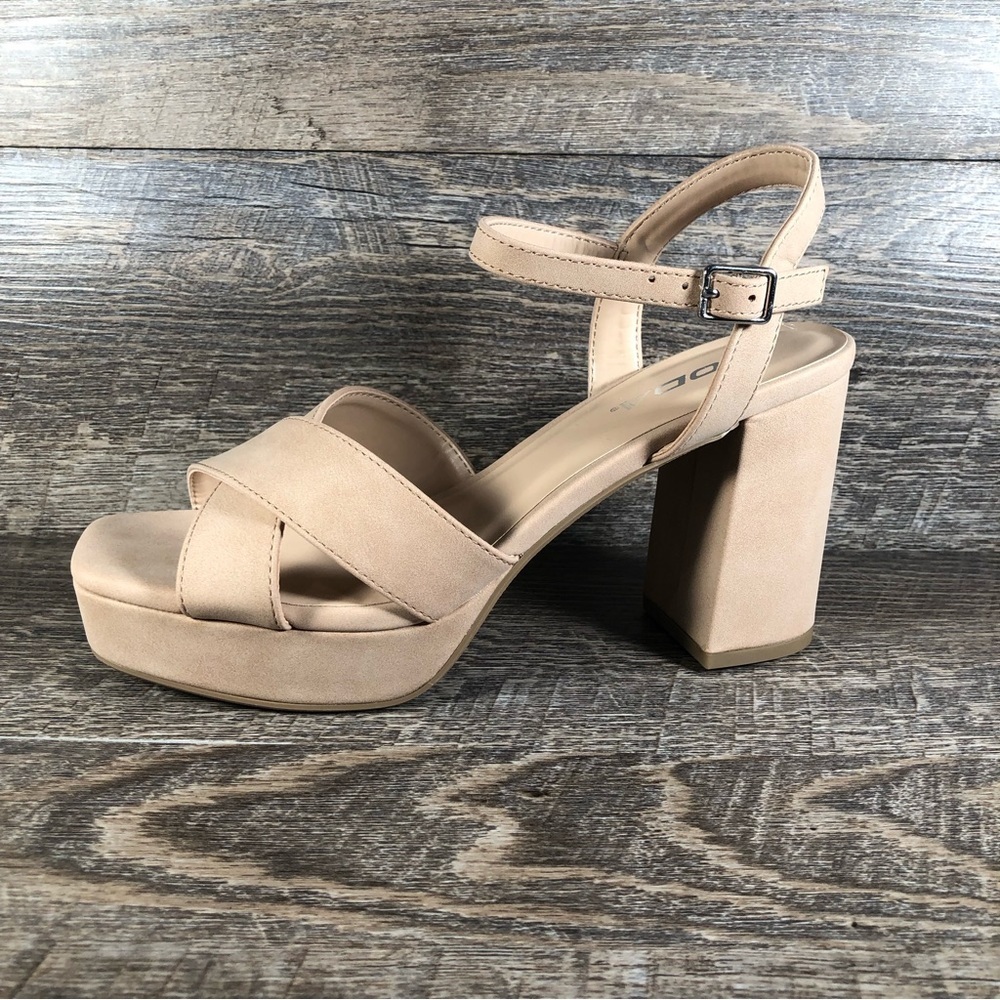 WOMEN'S CHUNKY BLOCK HEEL (SLOPE-H)